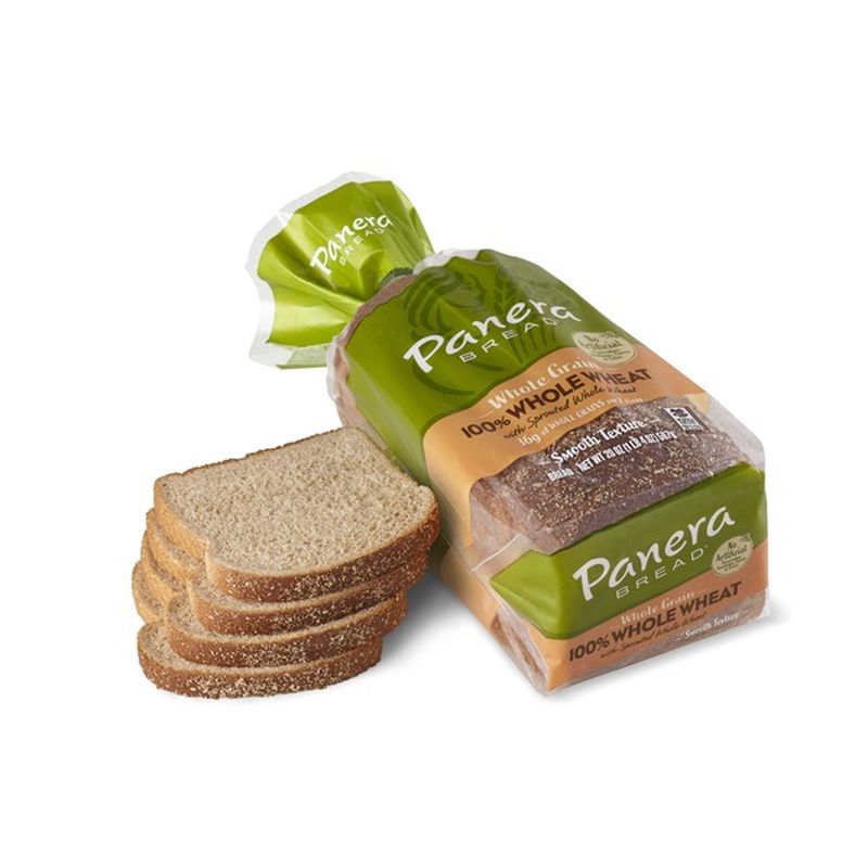 Panera Bread Whole Grain 100 Whole Wheat Sliced Bread (20 oz) Instacart