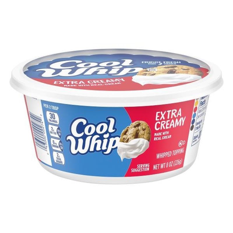 Cool Whip Extra Creamy Whipped Topping (8 oz) from Publix Instacart