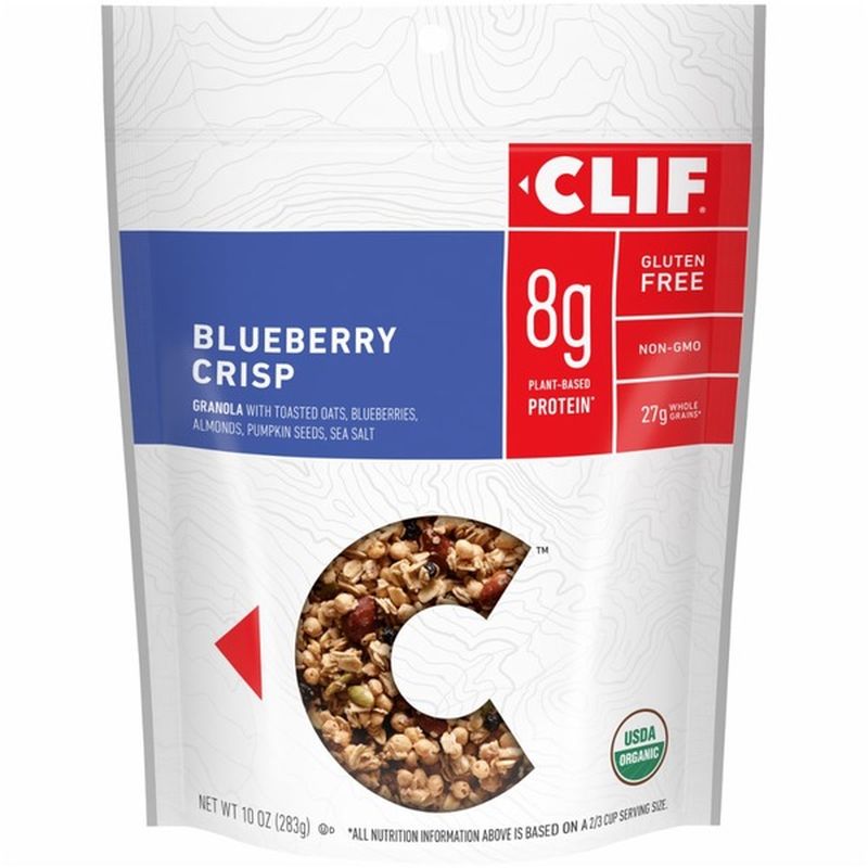 CLIF Bar Blueberry Crisp Granola (10 oz) from Kroger Instacart