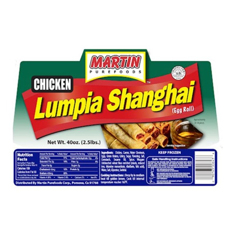 Martin Purefoods Chicken Spring Roll
