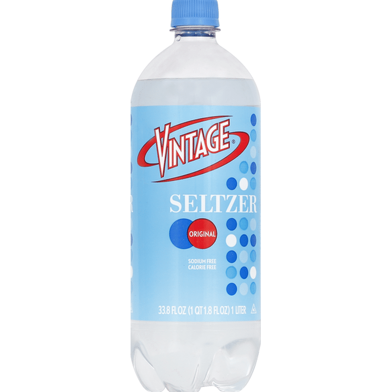 Vintage Seltzer Plain Water Seltzer (1 L) Delivery or Pickup Near Me