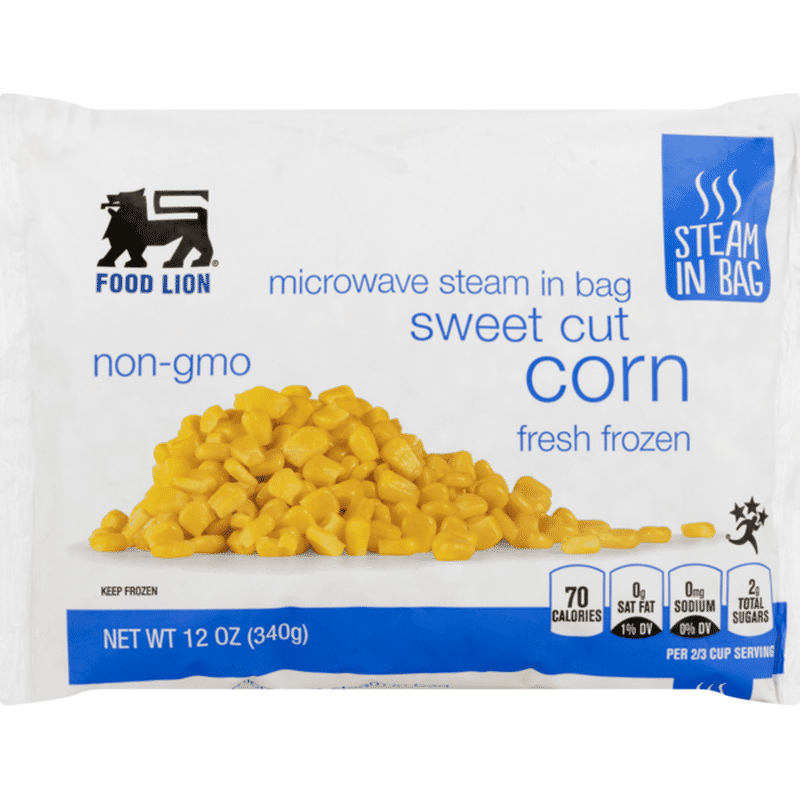 Food Lion Corn, Sweet Cut, NonGMO, Bag (12 oz) Instacart