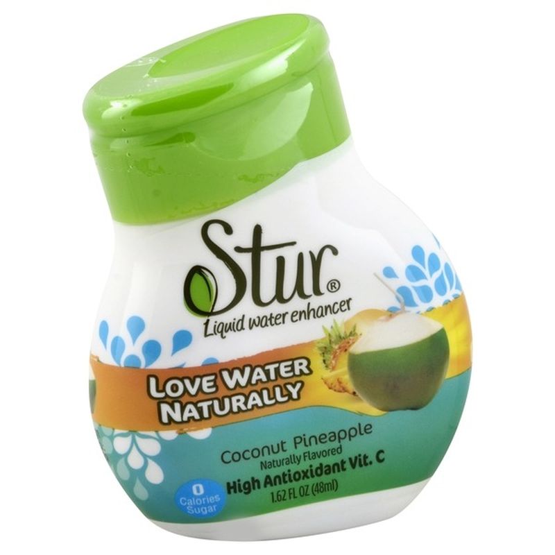 Stur Liquid Water Enhancer, Coconut Pineapple (1.62 fl oz) Instacart