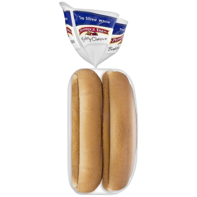 Pepperidge Farm® Top Sliced White Hot Dog Buns (14 oz) from Sunset