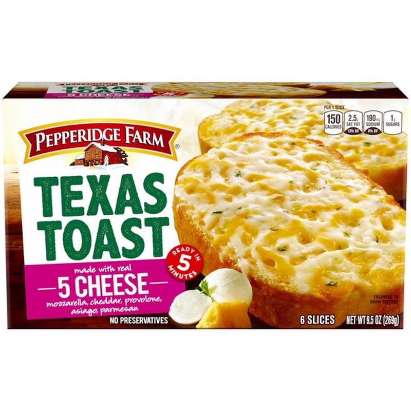 Pepperidge Farm® Frozen 5 Cheese Bread (9.5 oz) from ShopRite Instacart