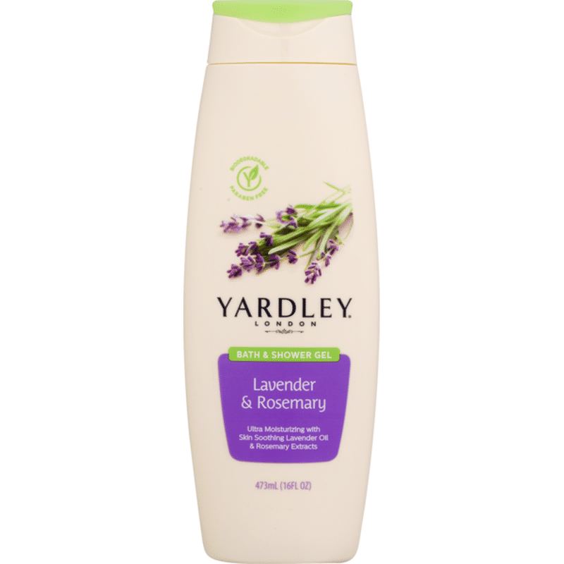 Yardley Bath & Shower Gel Lavender & Rosemary (16 fl oz) Instacart