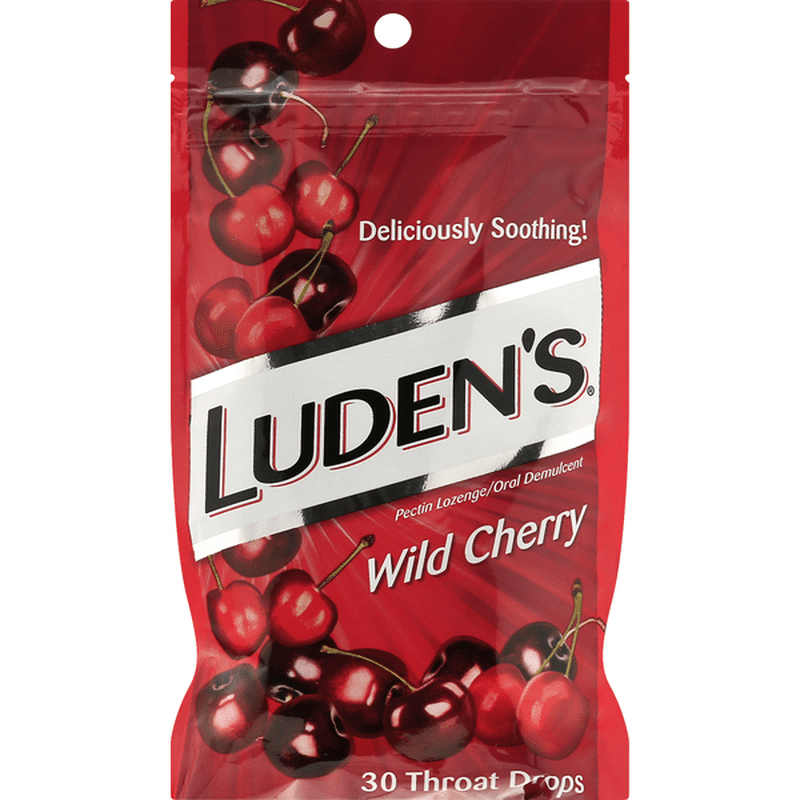 Ludens Throat Drops, Wild Cherry (30 ct) from CVS Pharmacy® - Instacart