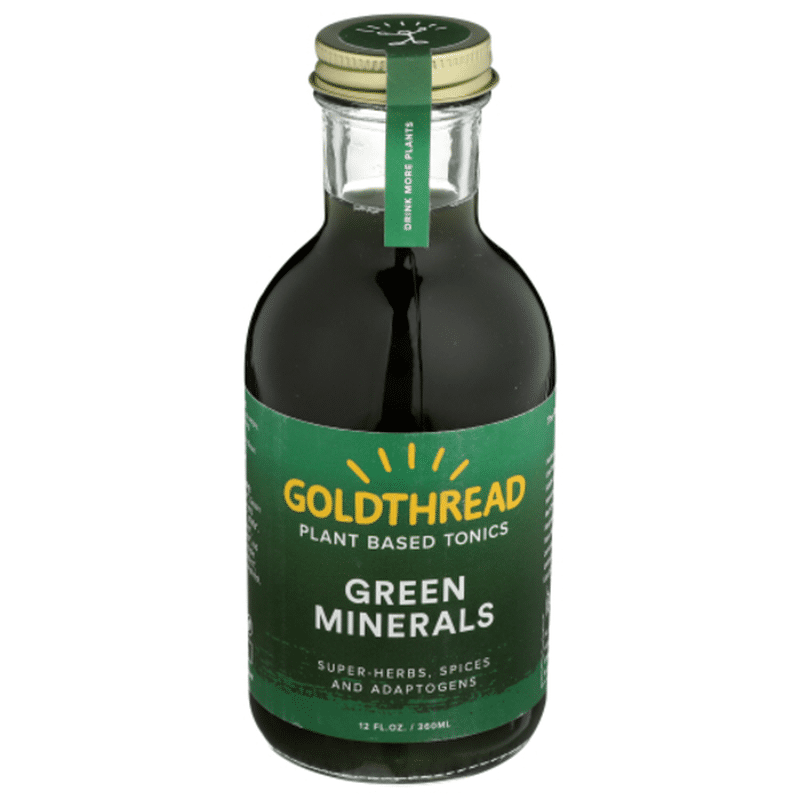 Goldthread Tonics, Plant Based, Green Minerals (12 fl oz