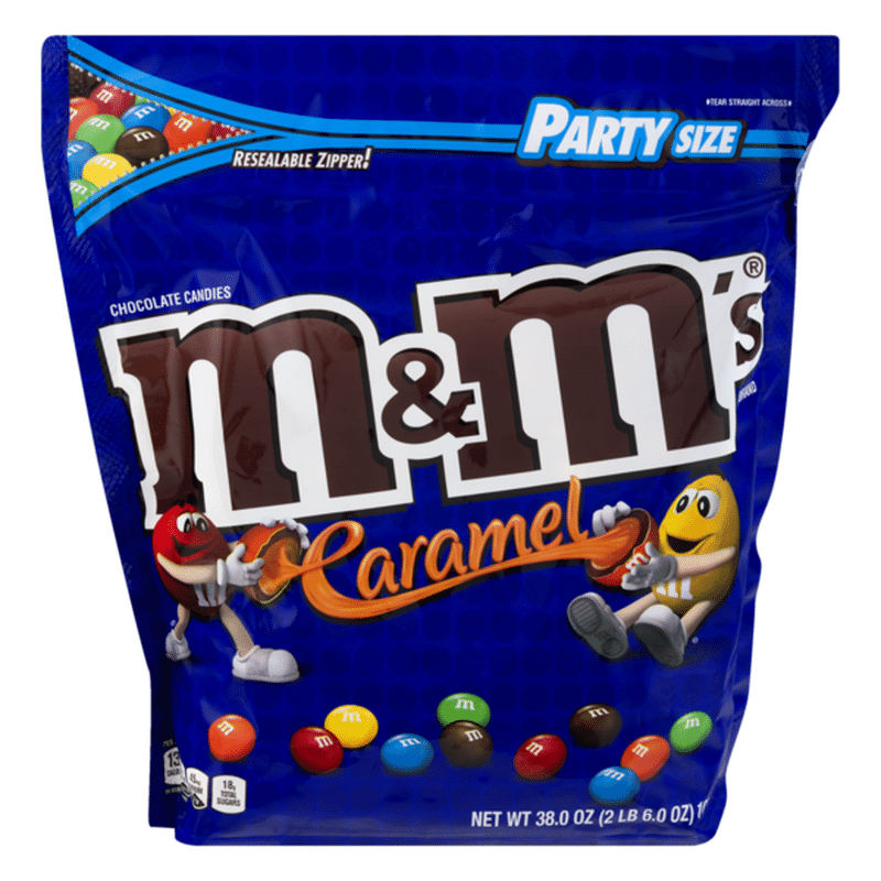 M&M's Caramel Chocolate Candy Party Size (38 oz) from CVS Pharmacy ...