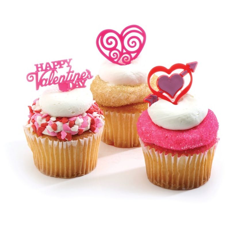 12 Ct Cupcakes White With Pics