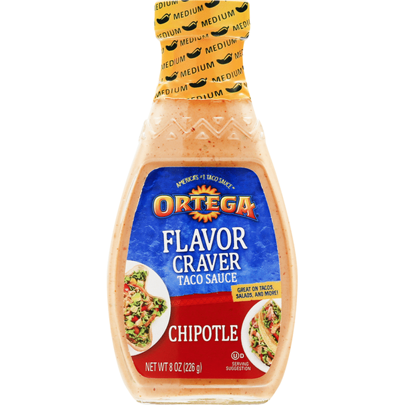Ortega Flavor Craver Chipotle Taco Sauce (8 oz) Instacart