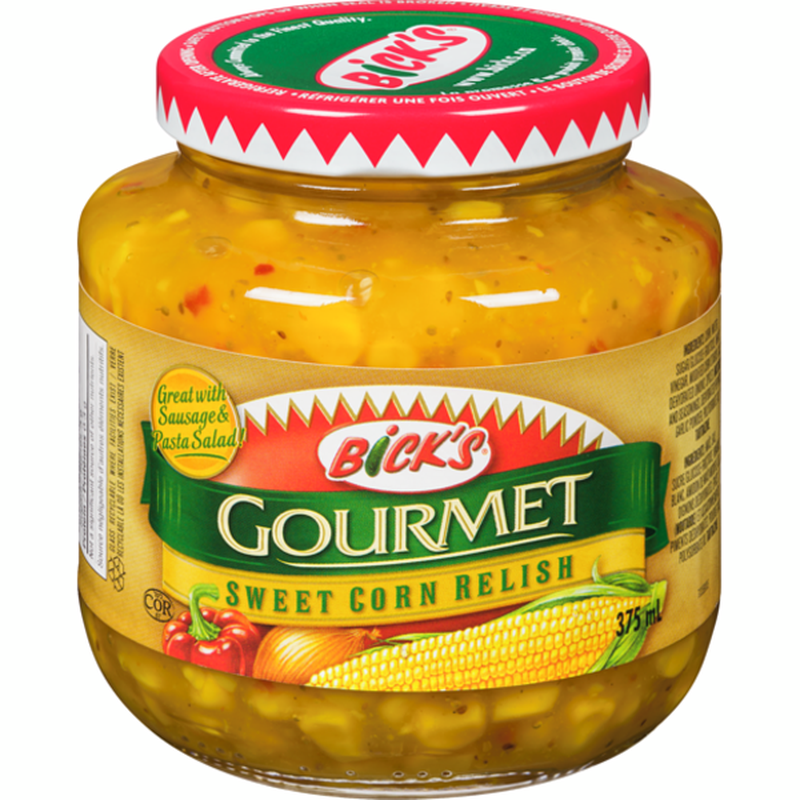 Bick’s Sweet Corn Relish 375 Ml Instacart