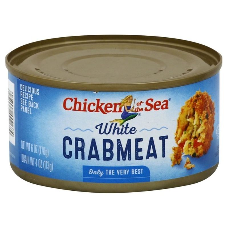 Chicken Of The Sea White Crab 6 Oz Instacart