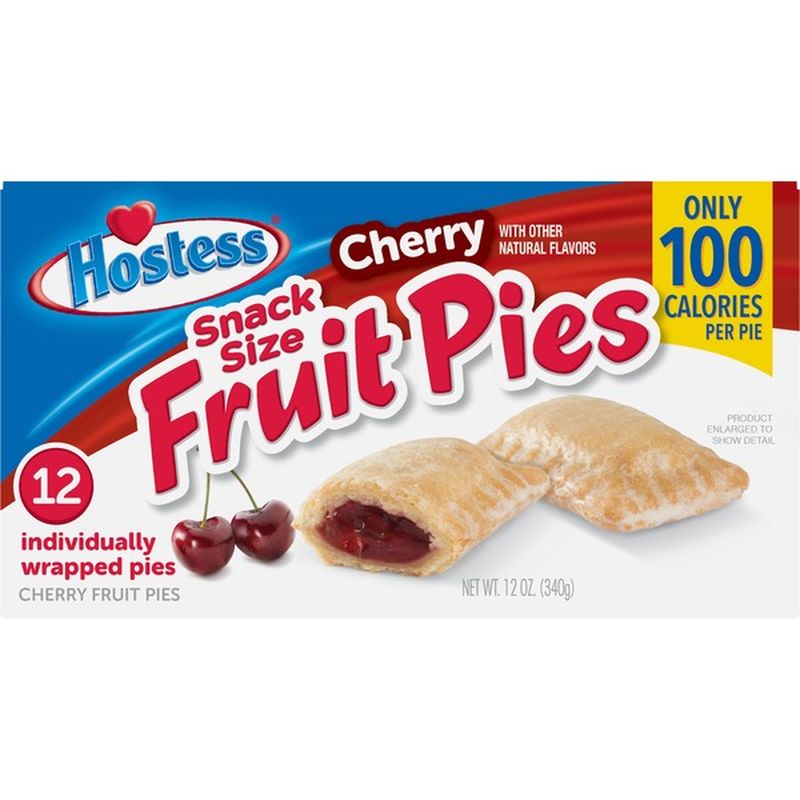 Hostess Snack Size Cherry Fruit Pies (12 oz) from King Soopers - Instacart