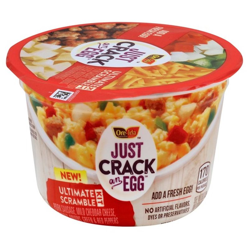 Just Crack An Egg Ultimate Scramble Kit Breakfast Bowls (3 oz) from HE