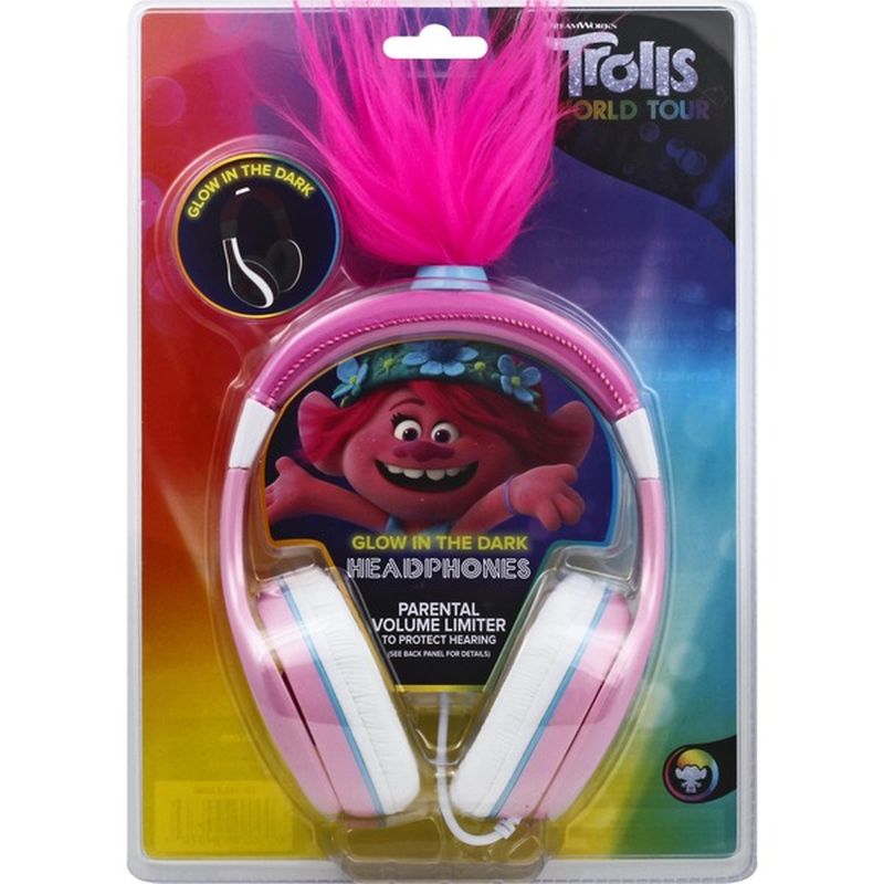 DreamWorks Headphone, Glow in the Dark, Trolls World Tour (1 each ...