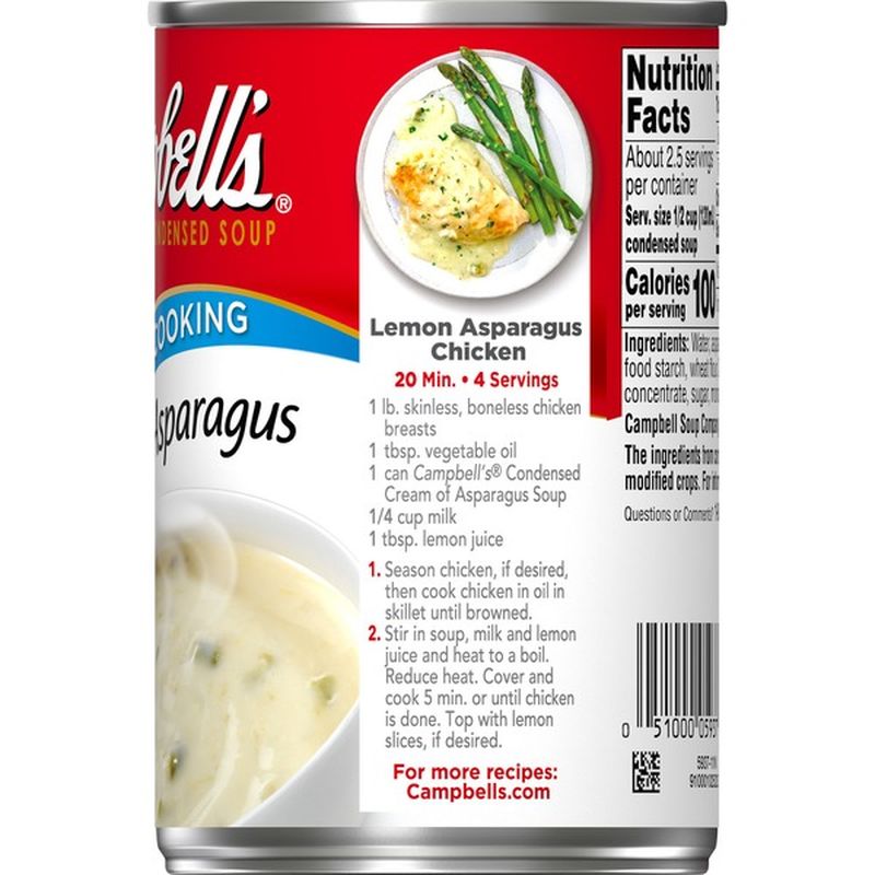Campbell's® Cream of Asparagus Soup (10.5 oz) Instacart