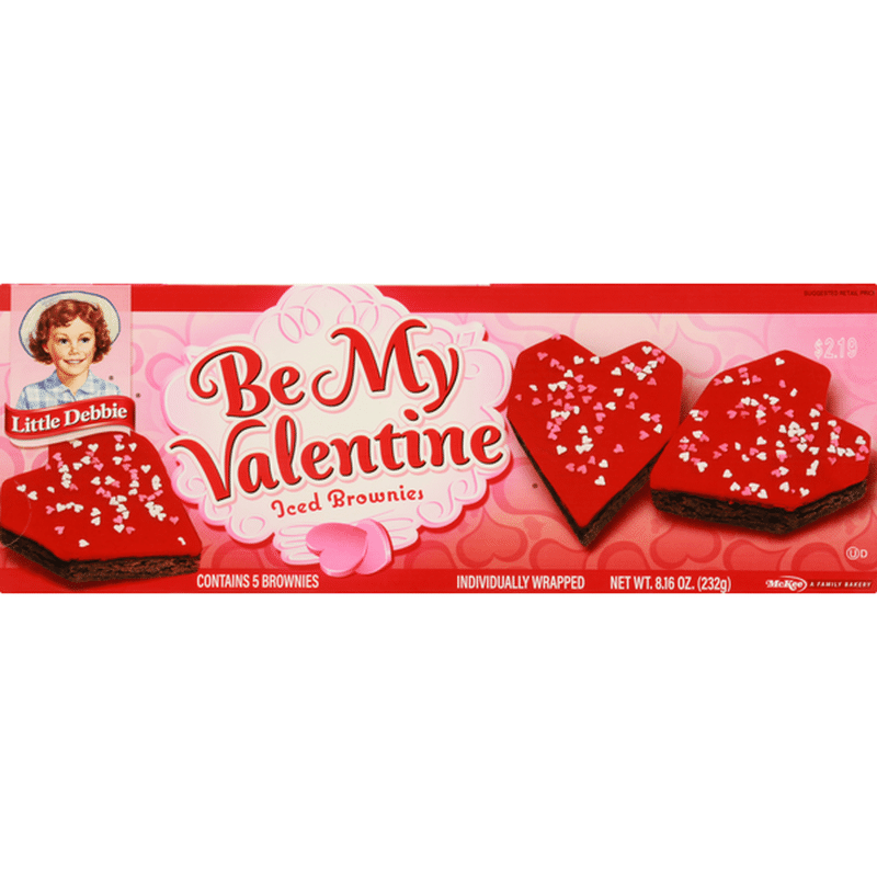 Little Debbie Brownies, Iced, Be My Valentine, $2.19 (5 each) Delivery ...