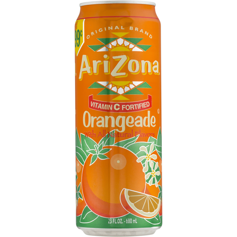 Arizona Orangeade, Vitamin C Fortified (23 fl oz) Delivery or Pickup