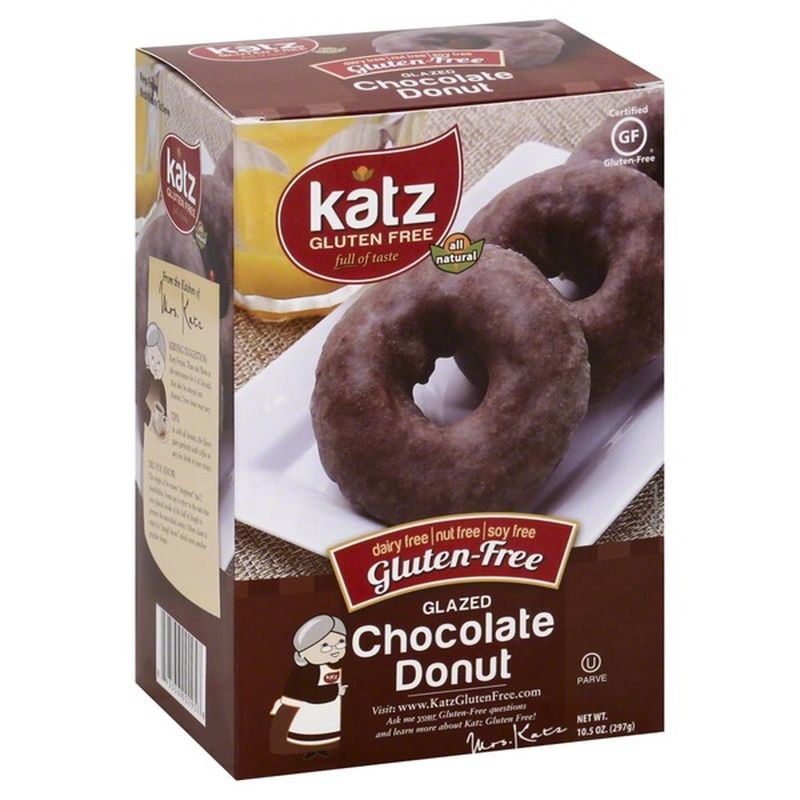 Katz Donuts Gluten Free Glazed Chocolate Oz Instacart