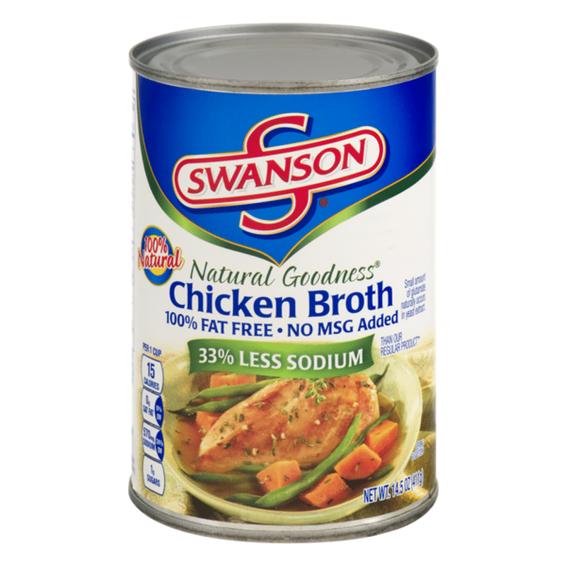 Swanson® Chicken Broth (14.5 oz) from Stop & Shop Instacart
