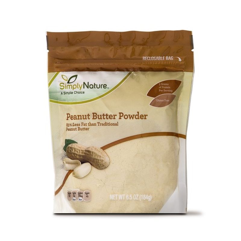 Simply Nature Peanut Butter Powder (6.5 oz) Instacart
