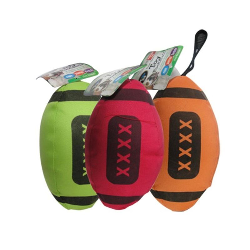Bow Wow Pals Army Football Nylon Squeaky Dog Toy