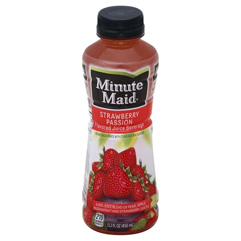 Minute Maid Juice Beverage Strawberry Passion Flavored 152 Oz Instacart 3206