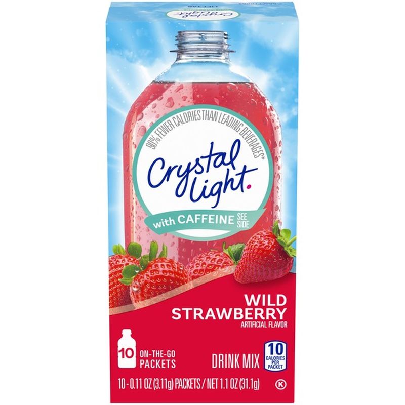 Crystal Light Wild Strawberry OnTheGo Powdered Drink Mix with