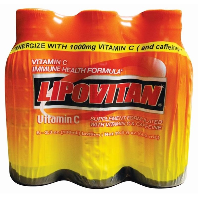 Lipovitan Vitamin C Energy Drink (3.3 oz) Instacart