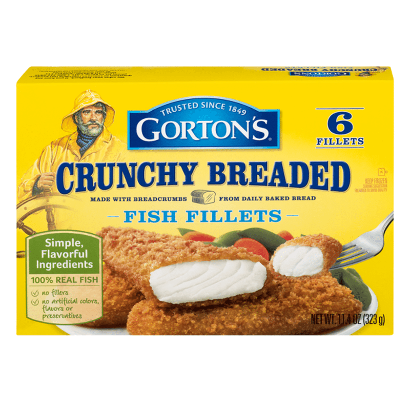 Gorton's Crunchy Breaded Fish Fillets (11.4 oz) from Stop