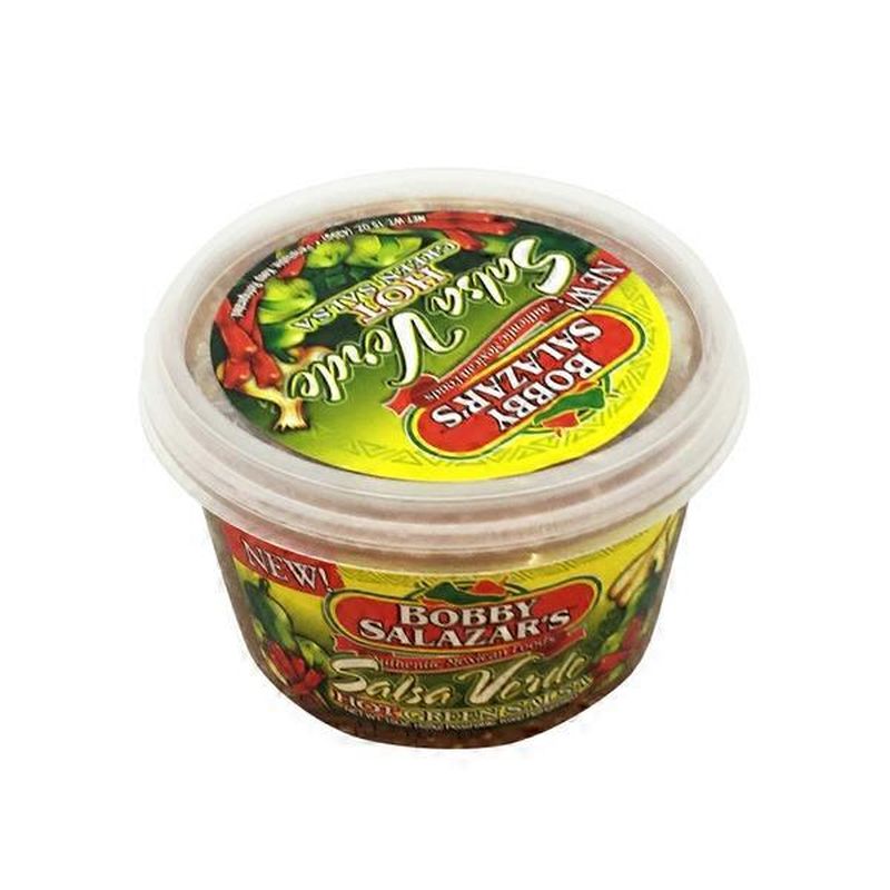 Bobby Salazars Salsa Verde, Hot (15 oz) - Instacart