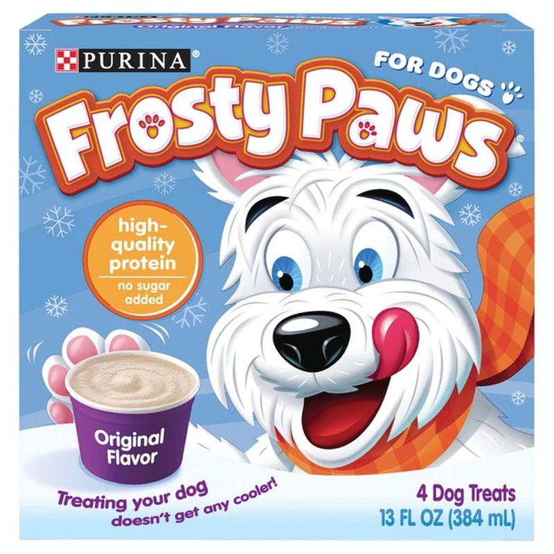 Frosty Paws Original Flavor Dog Treats (4 ct) from Stop & Shop Instacart