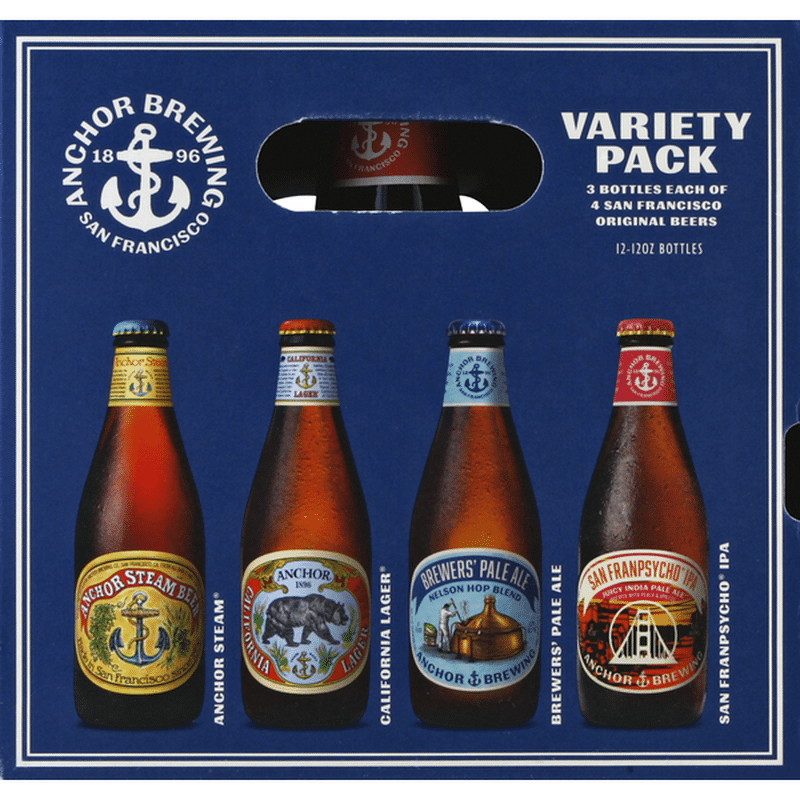 Anchor Brewing Co. Beer, Variety Pack (12 fl oz) Delivery or Pickup