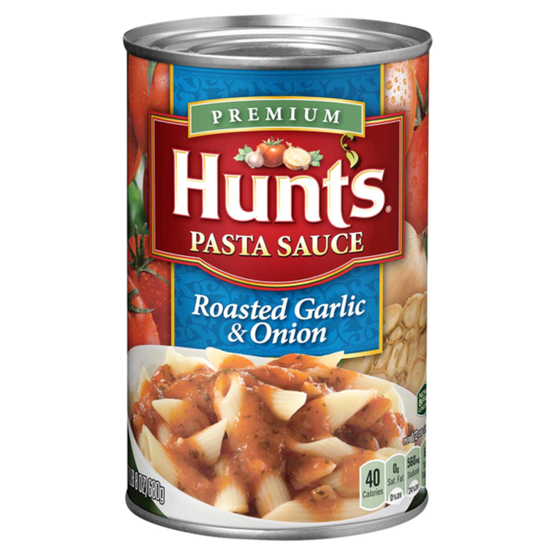 Hunt's Spaghetti Sauce, Classic Italian, Roasted Garlic & Onion