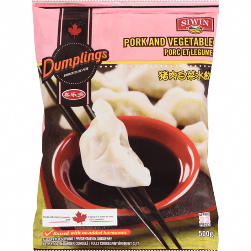 Siwin Pork &Vegetable Dumplings