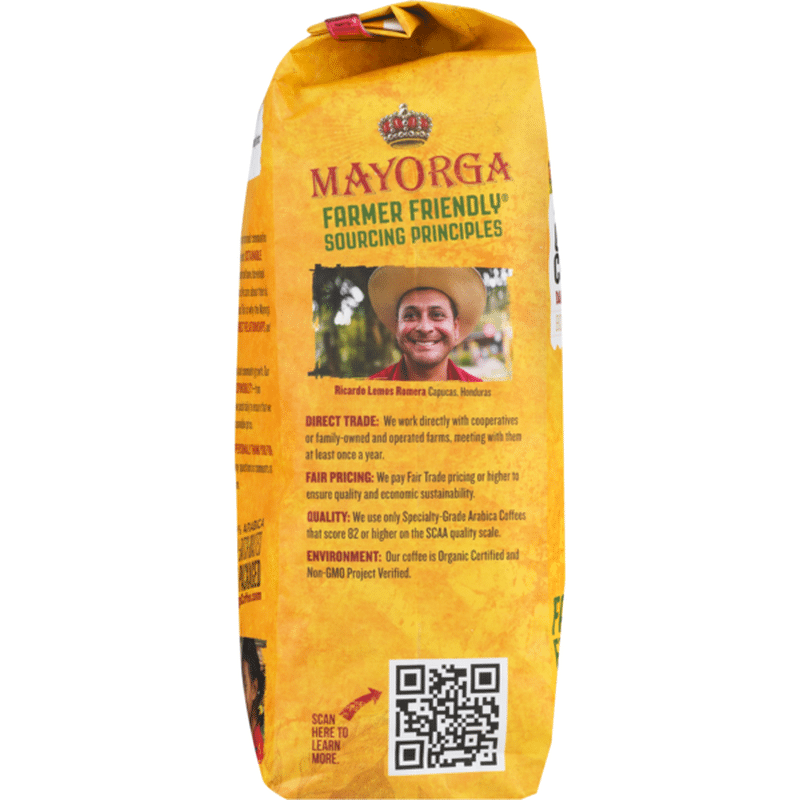 Mayorga Organic Cafe Cubano Dark Roast Whole Bean Coffee 12 Oz Instacart 