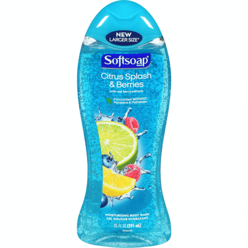 Softsoap Moisturizing Body Wash, Citrus Splash & Berries (20 oz) Instacart