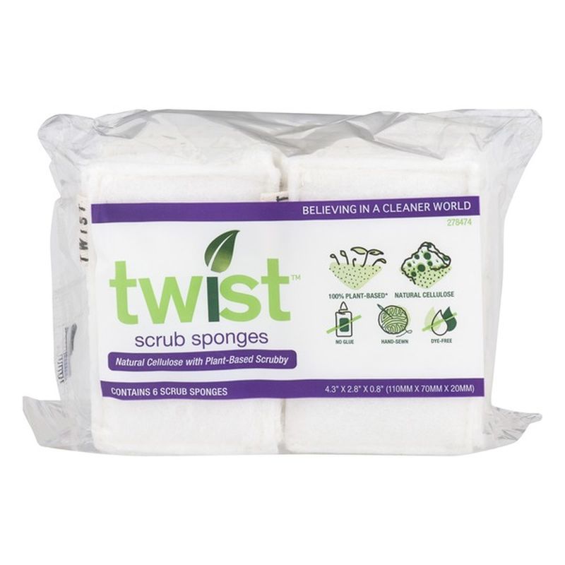Twist Scrub Sponges 6 CT (6 ct) Instacart