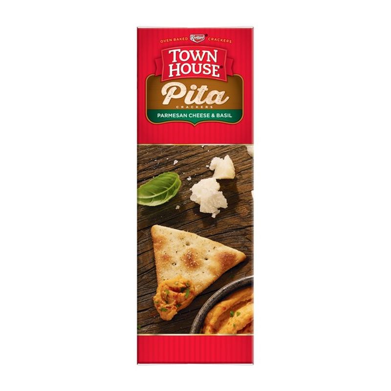 Keebler Town House Pita Crackers Parmesan Cheese & Basil (10 oz) from