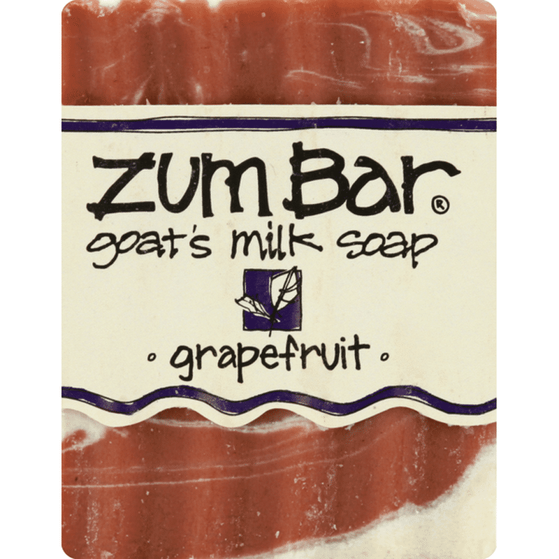 Zum Bar Soap Goat S Milk Grapefruit 3 Oz Instacart