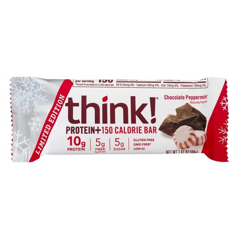 Think! Protein Bar, Chocolate Peppermint, Limited Edition (1.41 oz