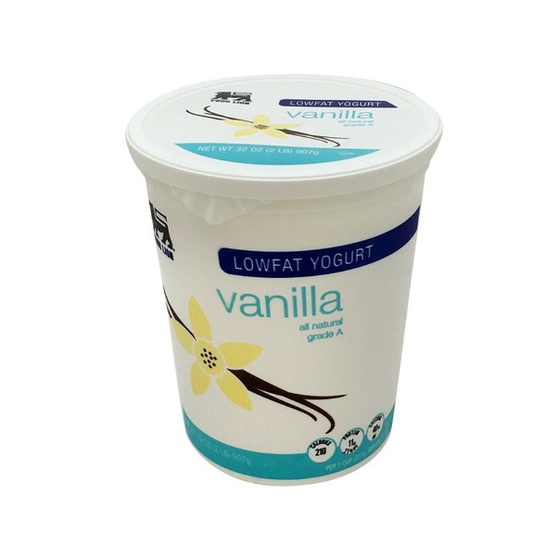 Food Lion Yogurt, Lowfat, Vanilla, Cup/Tub (32 oz) Instacart