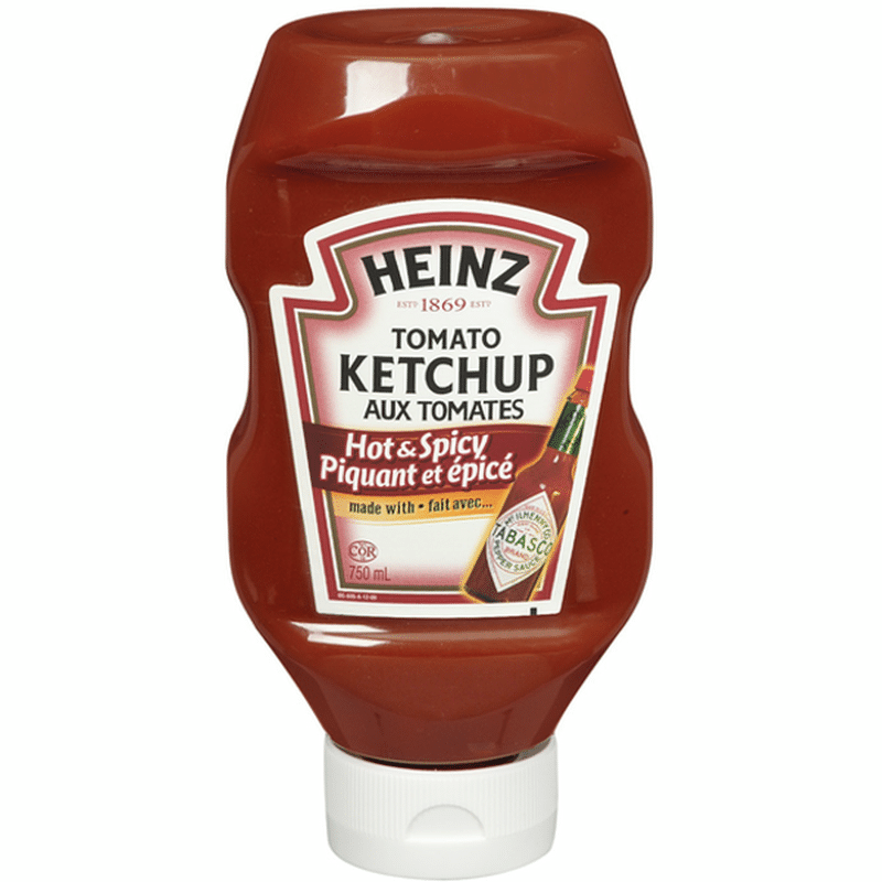 Heinz Tomato Ketchup Hot And Spicy 750 Ml Instacart 6378