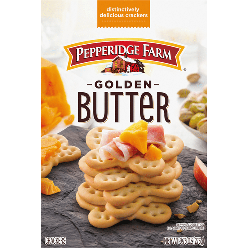 calories pepperidge farms golden butter crackers
