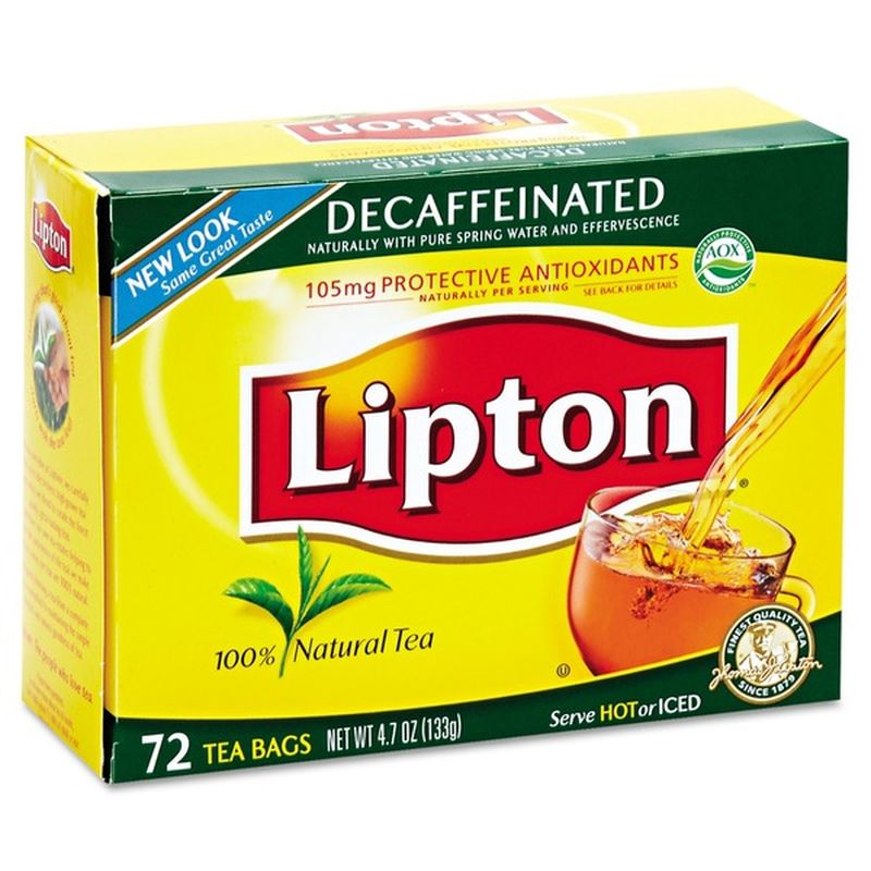 Lipton Decaffeinated Tea Bags