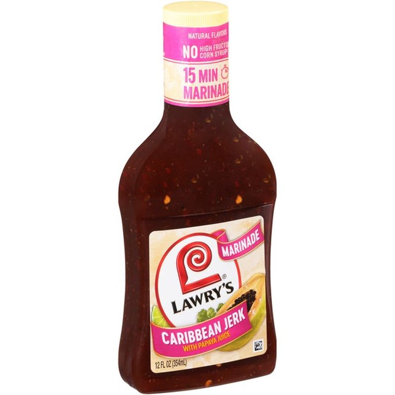 Lawry&amp;#39;s® Caribbean Jerk With Papaya Marinade (12 fl oz) from Giant Food ...