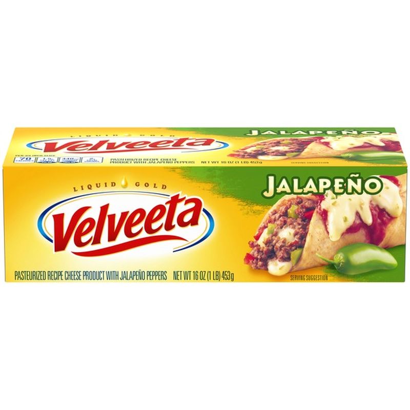 Kraft Velveeta Jalapeño Cheese (16 oz) from HEB Instacart