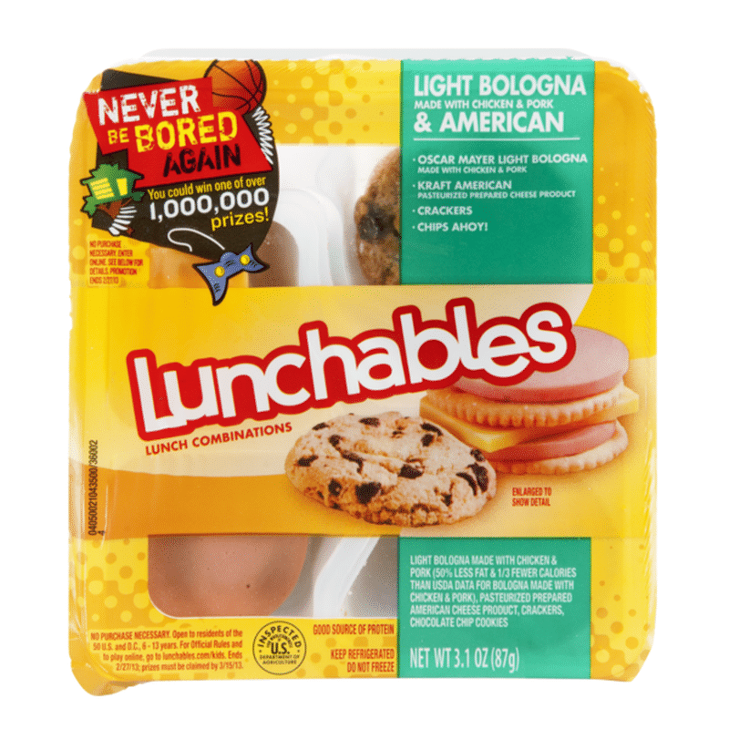 vanilla creme cookies in lunchables