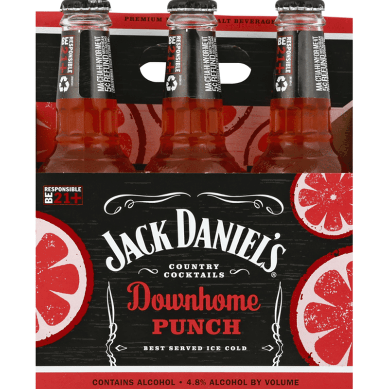 Jack Daniel's Country Cocktails Downhome Punch (10 fl oz) - Instacart